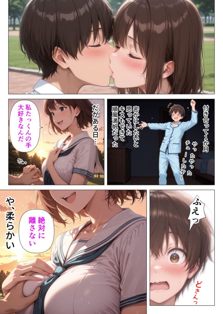 むちむち人妻になった元カノと同窓会で再会した童貞の濃密H 〜今日は私のカラダ好きに使って〜の無料サンプル画像12