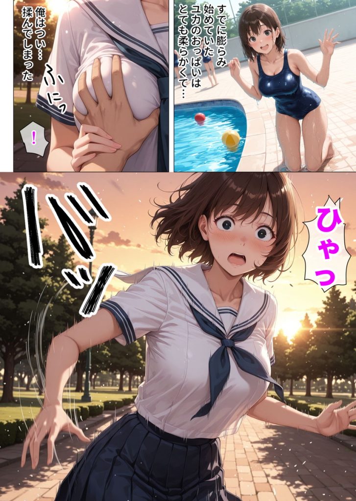 むちむち人妻になった元カノと同窓会で再会した童貞の濃密H 〜今日は私のカラダ好きに使って〜の無料サンプル画像13