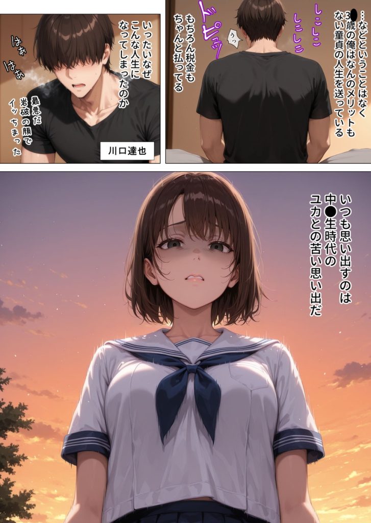 むちむち人妻になった元カノと同窓会で再会した童貞の濃密H 〜今日は私のカラダ好きに使って〜の無料サンプル画像2