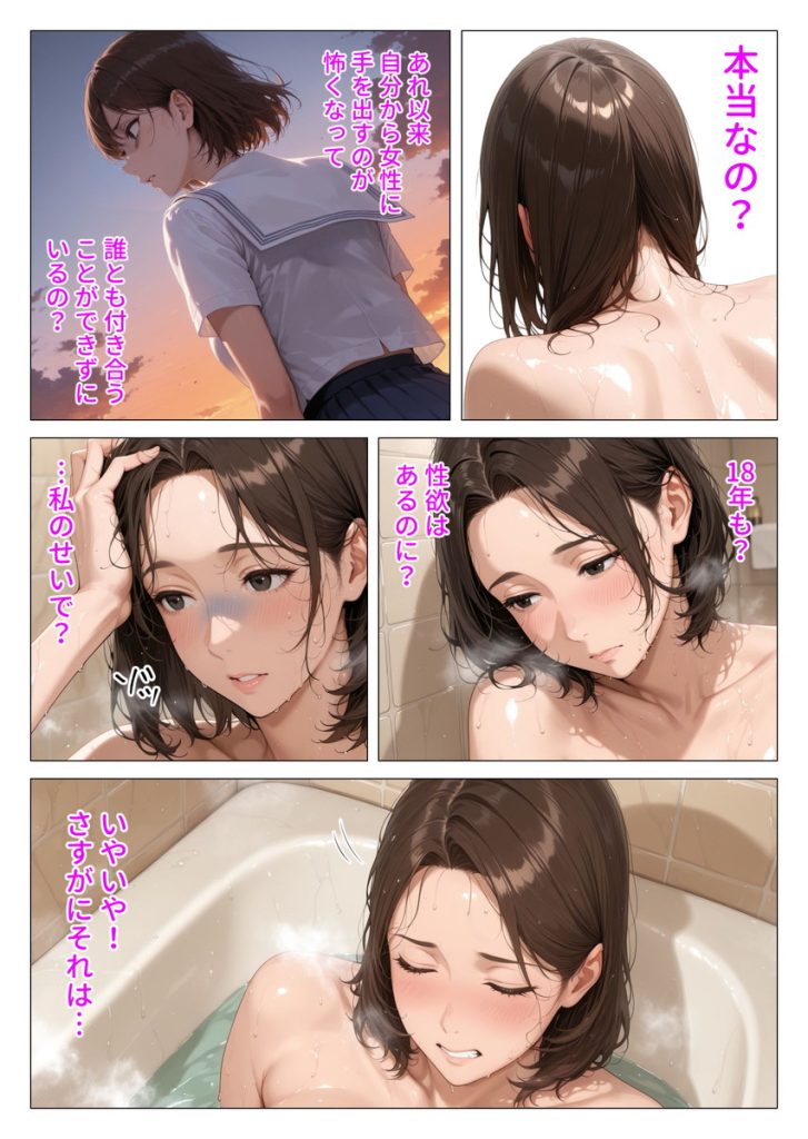 むちむち人妻になった元カノと同窓会で再会した童貞の濃密H 〜今日は私のカラダ好きに使って〜の無料サンプル画像23